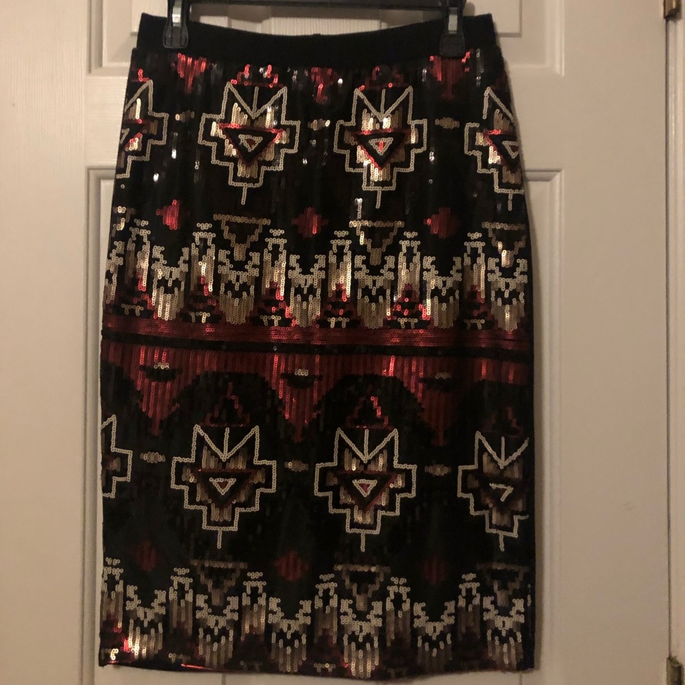 Womens midi skirt